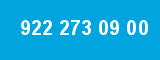 922 273 09 00
